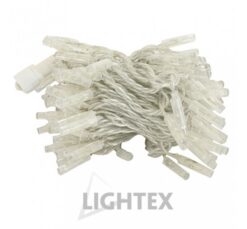 Бяло LED осветително тяло Lightex 100LED за дома