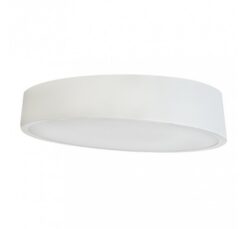Бял LED плафон Lightex Urban за баня