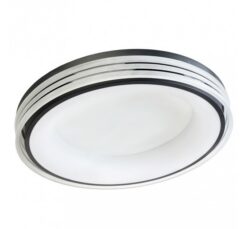 Черен LED плафон Lightex Cosmopolitan за антре
