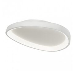 Бял LED плафон Lightex Omnia за баня
