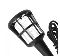 Черна осветително тяло Lightex Pvc PL510 за дома