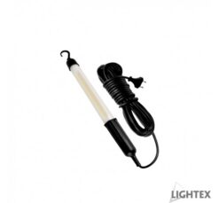 Черна LED осветително тяло Lightex Pvc за осветление в дома