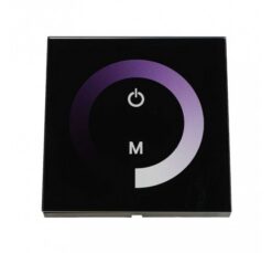 Черна LED лента Lightex Touch за скрито осветление