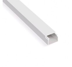 Бяло осветително тяло Lightex 40X16 за дома