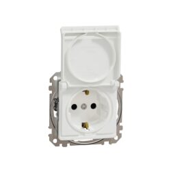 Бял контакт Schneider Electric Sdd111024 SDD111024 за битова инсталация