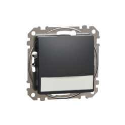 Антрацит бутон Schneider Electric Sdd114143l SDD114143L за битова инсталация
