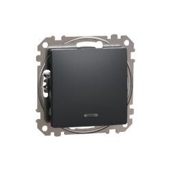 Антрацит девиаторен ключ Schneider Electric Sdd114107l SDD114107L за битова инсталация
