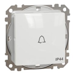 Бял бутон Schneider Electric Sdd211131 SDD211131 за електроинсталация