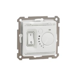 Бял термостат Schneider Electric Sdd111506 SDD111506 за дома и офиса