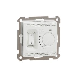 Бял термостат Schneider Electric Sdd111507 SDD111507 за електрическата мрежа