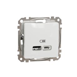 Бяло осветително тяло Schneider Electric Sdd111402 SDD111402 за интериорно осветление