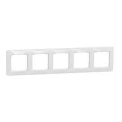 Бяла рамка Schneider Electric Sdd311805 SDD311805 за дома и офиса