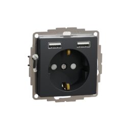Антрацит контакт Schneider Electric Sdd114052 SDD114052 за битова инсталация