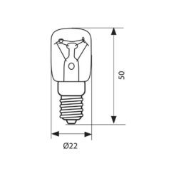 VIVALUX 3182 ЛАМПА СЪС СПЕЦИАЛНО ПРЕДНАЗНАЧЕНИЕ ЗА ПЕЧКИ PS ∙ 15W ∙ 110LM ∙ E14 - Image 2