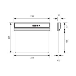VIVALUX 4031 ЕВАКУАЦИОННА LED ТАБЕЛА SALVE LED ∙ 1,8W ∙ LI-ION ∙ 3,7V - Image 2