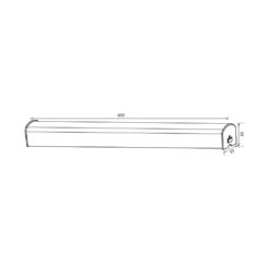 LED аплик за баня VIVALUX 3956 VISTA LED ∙ 15W ∙ 4000K ∙ IP44 - Image 2