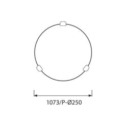 Плафон VIVALUX 2822 PRIMA/P ∙ 1073/P ∙ Ø250 ММ - Image 2