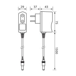 VIVALUX 3656 LED ЗАХРАНВАНЕ PLD PLUG DRIVER ∙ 12W - Image 2