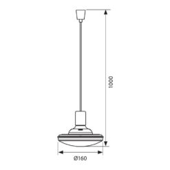 Полилей VIVALUX 3675 LED ОСВЕТИТЕЛНО ТЯЛО REMI LED ∙ 14W ∙ 3000K - Image 2