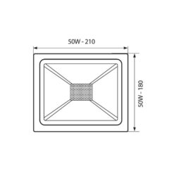 VIVALUX 3972 LED ПРОЖЕКТОР TREND LED ∙ 50W ∙ БЯЛ ∙ 4000K - Image 2