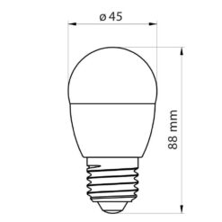 VIVALUX 4303 LED ЛАМПА NORRIS LED PREMIUM ∙ 9W ∙ 868LM ∙ E27 ∙ 4000K - Image 2