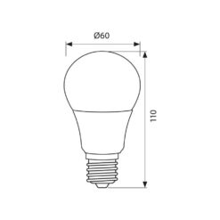 VIVALUX 3412 LED ЛАМПА LARGO LED ∙ 10W ∙ 806LM ∙ E27 ∙ 4000K - Image 2