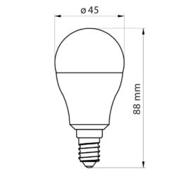 VIVALUX 4305 LED ЛАМПА NORRIS LED PREMIUM ∙ 9W ∙ 868LM ∙ E14 ∙ 4000K - Image 2