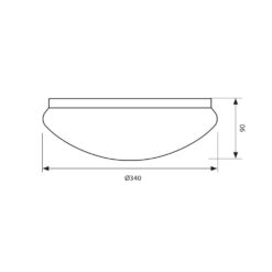Плафон VIVALUX 3427 LED CHIARA LED ∙ 15W ∙ 4000K - Image 2