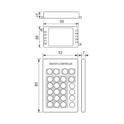 VIVALUX 3585 RGB IR LED КОНТРОЛЕР - Image 2