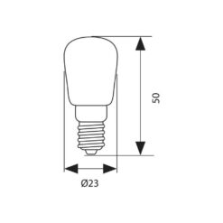 VIVALUX 3491 LED ЛАМПА ЗА ХЛАДИЛНИК/ФРИЗЕР FRIGO LED ∙ 1.5W ∙ 120LM ∙ E14 ∙ 4000K - Image 2