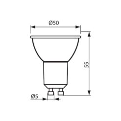 VIVALUX 3713 LED ЛАМПА MOBI LED ∙ JDR ∙ 3W ∙ 200LM ∙ GU10 ∙ 6400K - Image 2