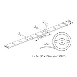 VIVALUX 3591 LED ЛЕНТА RGB MEGA LED ∙ 30 SMD5050 ∙ 5М - Image 2