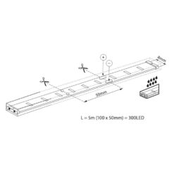 VIVALUX 2773 LED ЛЕНТА ORLO LED ∙ 6400К ∙ IP65 ∙ 5M - Image 2