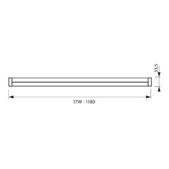 VIVALUX 3535 LED ОСВЕТИТЕЛНО ТЯЛО SPICA LED ∙ T5 ∙ 17W ∙ 4000K - Image 2
