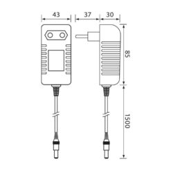 VIVALUX 3657 LED ЗАХРАНВАНЕ PLD PLUG DRIVER ∙ 24W - Image 2