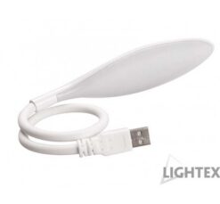 Бяла LED осветително тяло Lightex Mini за дома