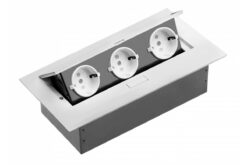 Бял контакт GTV LIGHTING Gtv за електрическата мрежа