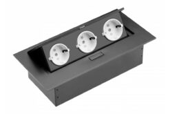 Черен контакт GTV LIGHTING Gtv за дома и офиса