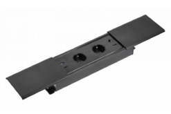 Черен контакт GTV LIGHTING Gtv RJ45 за електрическата мрежа