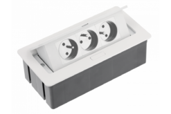 Бял контакт GTV LIGHTING Gtv за дома и офиса