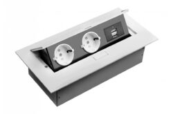 Черен контакт GTV LIGHTING Gtv за битова инсталация