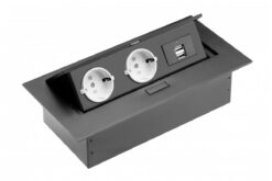 Бял контакт GTV LIGHTING Gtv за електрическата мрежа