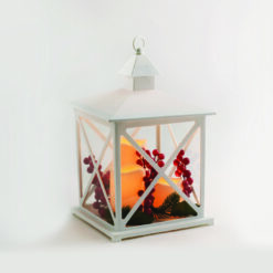 Бяло LED осветително тяло ACA Lighting Christmas X0731193 за дома