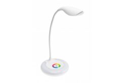 Бяла LED настолна лампа GTV LIGHTING Gtv за бюро