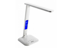 Бяла LED настолна лампа GTV LIGHTING Gtv за бюро