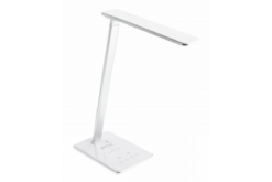Бяла LED настолна лампа GTV LIGHTING Gtv за работно място