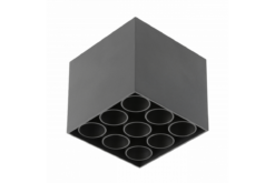 Черна LED луна GTV LIGHTING Gtv 50/60 за интериорно осветление