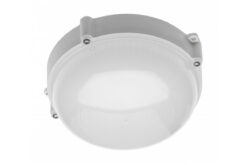 Бял LED плафон GTV LIGHTING Gtv за външно осветление
