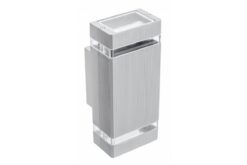 Сив фасаден аплик GTV LIGHTING Gtv за градина и двор