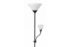 Черен лампион GTV LIGHTING Gtv BENFICA2 за четене